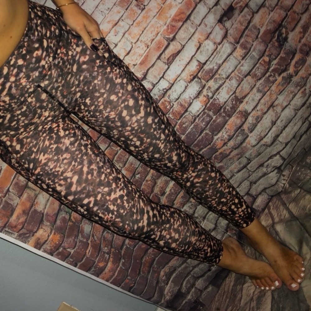 lululemon athletica Multicolor Patterned Leggings